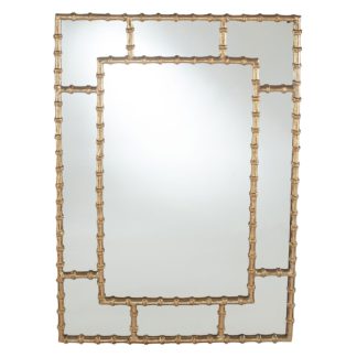 An Image of Metal Bamboo Mirror, Gold