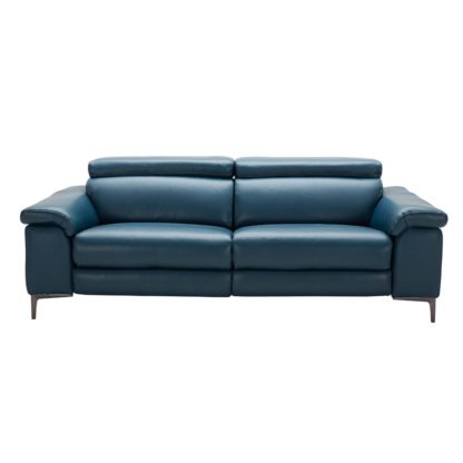 An Image of Paolo Leather 3.5 Seater Sofa