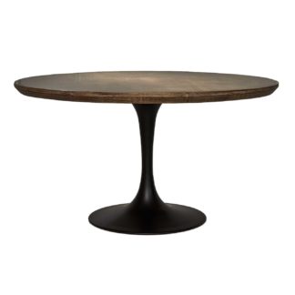 An Image of Talula Dining Table, Antique Brass