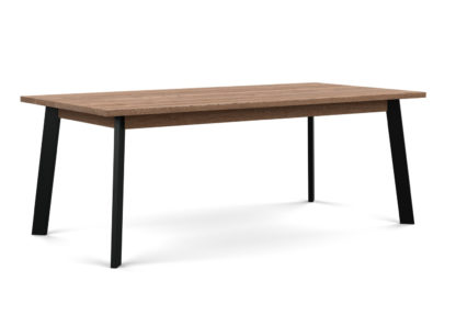 An Image of Heal's Nova Extending Dining Table Natural Oiled Oak L180 + 50cm x2