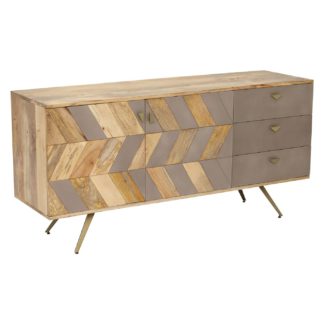 An Image of Leif Sideboard, Natural Mango Wood