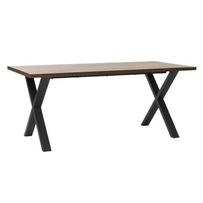 An Image of Sequoia Dining Table, Smoked Oak