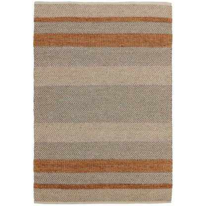 An Image of Fields Rug, Coral