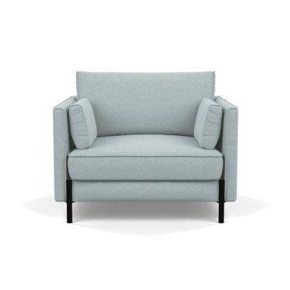 An Image of Heal's Tortona Armchair Brecon Charcoal