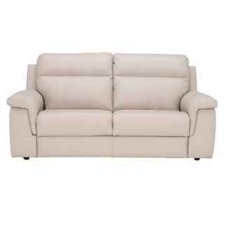 An Image of Fulton 3 Seater Leather Sofa