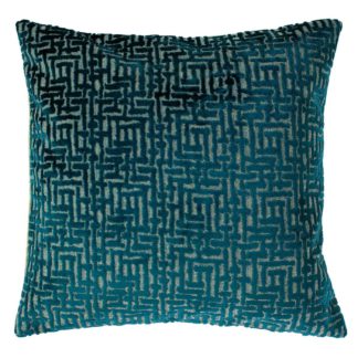 An Image of Deco Teal Cushion