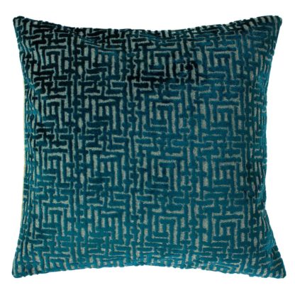 An Image of Deco Teal Cushion