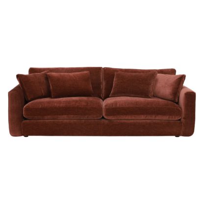 An Image of Fable Extra Large Sofa, Astrid Brick