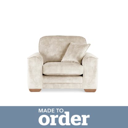 c868288cabead5eea913aa5d955b55d688ac51baa35b4aeeb4eeffeb46ff549d-1.jpg An Image of Morello Armchair Slub Velvet Slub Velvet Forest Green