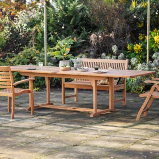 An Image of Piper Extending Dining Table Natural