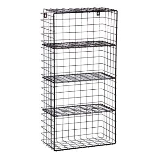An Image of Wire Industrial Wall Rack