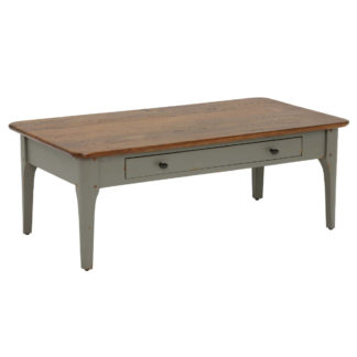 An Image of Maison 1 Drawer Coffee Table, Albany and Moss Grey