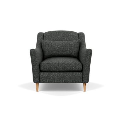 An Image of Heal's Somerset Armchair Brecon Charcoal Dark Stain