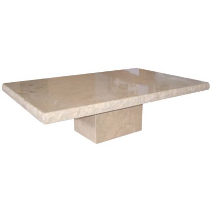 An Image of Agnesa Travertine Cocktail Table