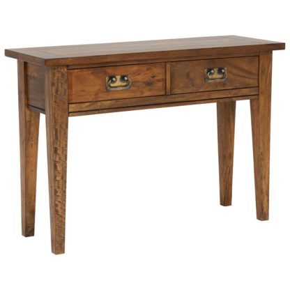 An Image of New Frontier Mango Wood Console Table