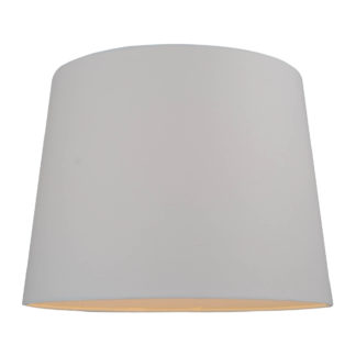 An Image of Large Drum Lamp Shade - White - 35cm