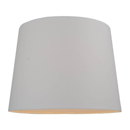 An Image of Large Drum Lamp Shade - White - 35cm