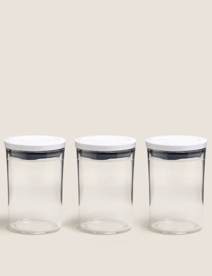 An Image of M&S OXO Set of 3 Storage Jars