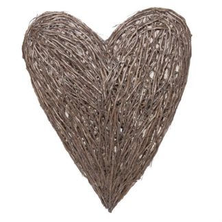 An Image of Extra Large Wicker Heart