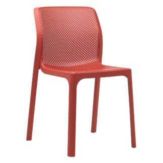 An Image of Mimos Garden Dining Chair, Corallo