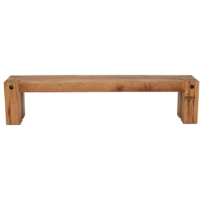 An Image of Salem Bench, Rustical Oak