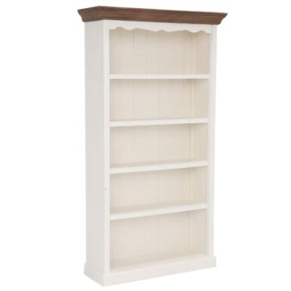 An Image of Berkshire Reclaimed Wood Medium 5 Shelf Bookcase