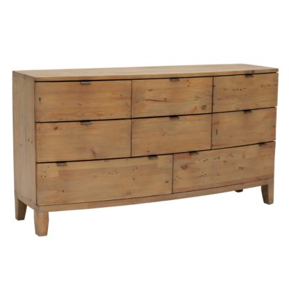 An Image of Rye Reclaimed Wood 4 Drawer Chest
