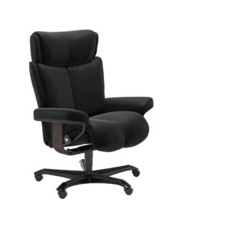 An Image of Stressless Magic Office Chair, Choice of Paloma Leathers