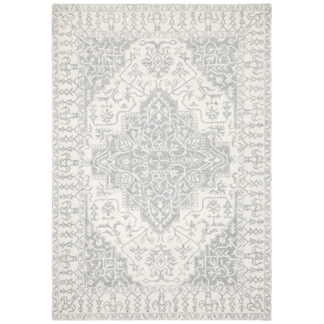 An Image of Windsor Wool Rug, Silver