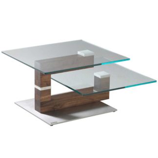 An Image of V Plus Walnut Coffee Table