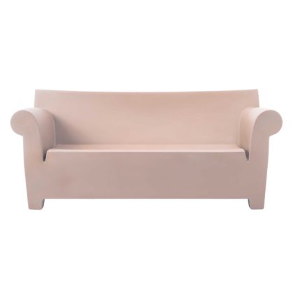 An Image of Kartell Bubble Sofa, Zinc White