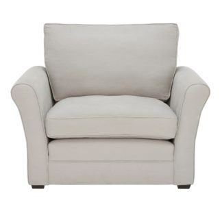 An Image of Berkeley Fabric Fixed Cover Snuggle Chair