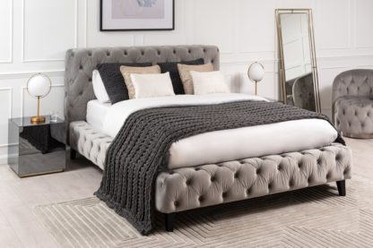 An Image of Megan Bed Dove Grey