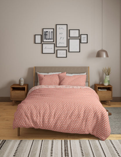 An Image of M&S Cotton Mix Shell Bedding Set