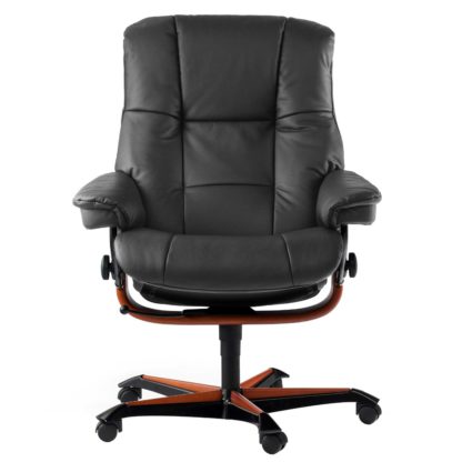 An Image of Stressless Mayfair Office Chair, Choice of Paloma Leathers
