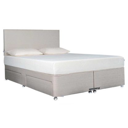 An Image of Tempur Ardennes Divan Base, Steel