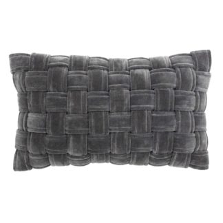 An Image of Velvet Large Woven Cushion