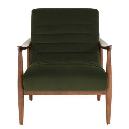 An Image of Hockney Velvet Armchair