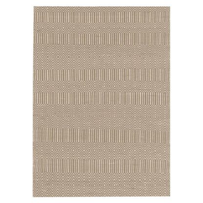 An Image of Sloan Cotton and Wool Rug, Taupe