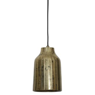 An Image of Medium Antique Gold Hanging Lamp