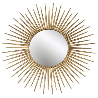 An Image of Sunburst Mirror, Gold