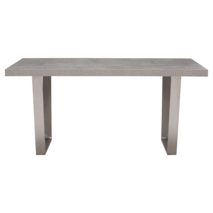 An Image of Halmstad Dining Table, Concrete
