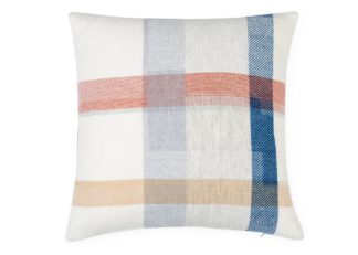 An Image of Bristol Weaving Mill Block cushion Multi