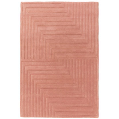 An Image of Form Rug, Pink