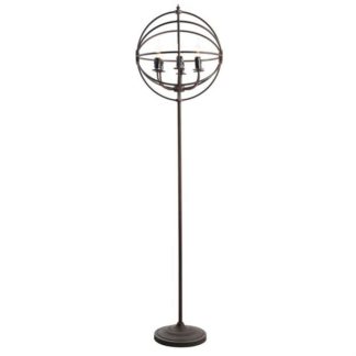 An Image of Timothy Oulton Gyro Floor Lamp, Antique Rust