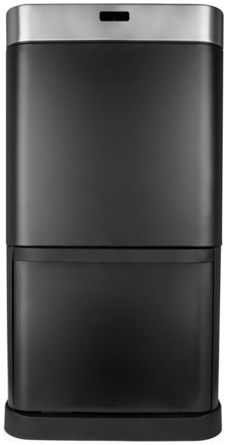 An Image of Tower 70 Litre Recycling Sensor Bin - Black