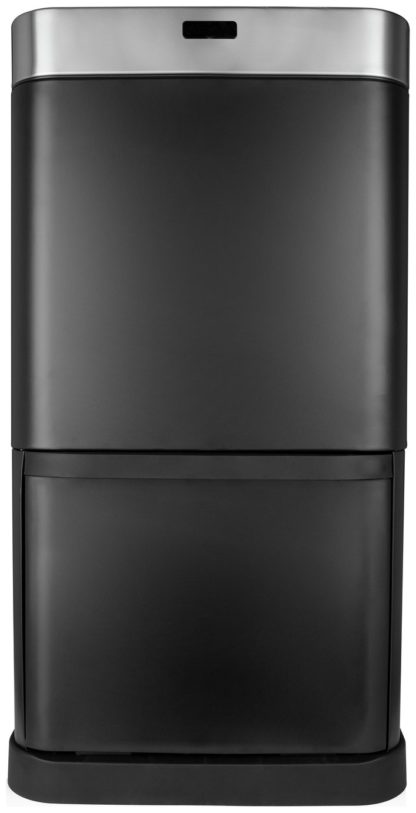 An Image of Tower 70 Litre Recycling Sensor Bin - Black