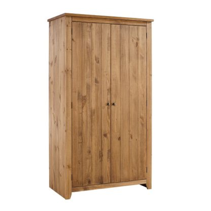 f21360f7ec93b16551ae09049bfa635c549cb90b3bb38770ef1f9828ff052a81.jpg An Image of Pascal 2 Door Wardrobe In Pine finish
