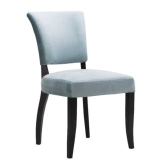 An Image of Timothy Oulton Mimi Velvet Dining Chair, Mint