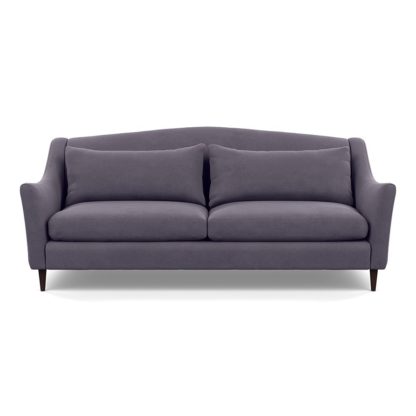 An Image of Heal's Somerset 4 Seater Sofa Linen Dark Grey Dark Stain